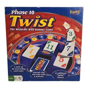 New, Open Box Phase 10 Twist, 2009